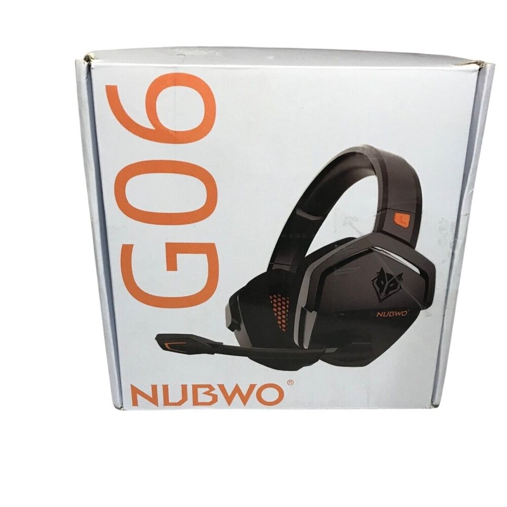 NUBWO G06 Dual Wireless Gaming Headset  Microphone for PS5, PS4, PC, Mobile